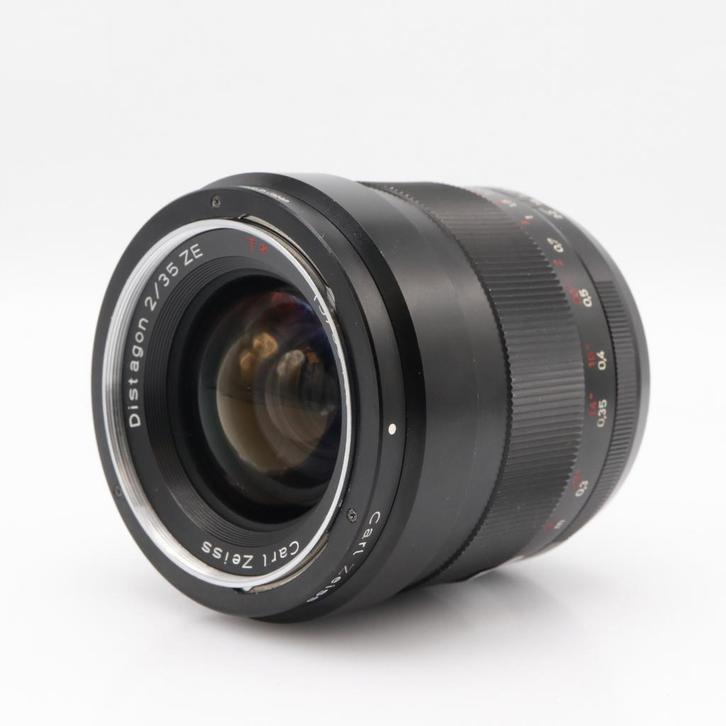 Carl Zeiss ZE 35mm F/2 Distagon T* Canon | Tweedehands, Audio, Tv en Foto, Foto | Lenzen en Objectieven, Zo goed als nieuw, Verzenden