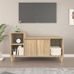 vidaXL Tv-meubel 100x35x55 cm bewerkt hout sonoma, Huis en Inrichting, Kasten |Televisiemeubels, Verzenden, Nieuw