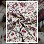 Luxe fluwelen bekledingsstof - Meubelstof - 600 cm - 140 cm, Antiek en Kunst