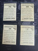 Panini World Cup Argentina 78 - Beckenbauer/Rossi/Zico/Zoff, Verzamelen, Nieuw
