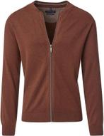 Casa Moda Vest Zip Brique maat Maat 52/54 (L) Heren, Maat 52/54 (L), Verzenden, Nieuw, Oranje