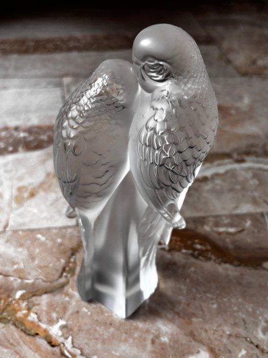 Lalique - sculptuur, Pappagalli - 18 cm - Kristal, Antiek en Kunst, Antiek | Glaswerk en Kristal