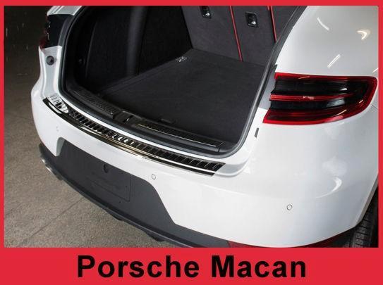 Achterbumperbeschermer | Porsche Macan 2013- | BLACK, Auto diversen, Auto-accessoires, Nieuw, Verzenden
