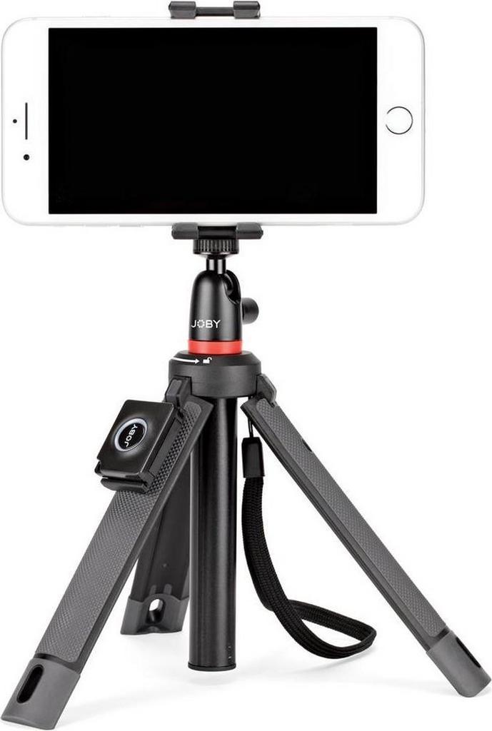 JOBY TelePod™ Mobile Tripod 1/4 inch Zwart Incl. smartpho., Audio, Tv en Foto, Videocamera's Digitaal, Nieuw, Verzenden