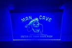 Mancave neon bord lamp LED verlichting reclame lichtbak XL *, Maison & Meubles, Lampes | Autre, Verzenden