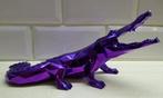 Richard Orlinski (1966) - sculptuur, Croco Spirit Purple