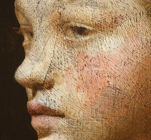Michal Lukasiewicz - Portrait Study XII, Antiek en Kunst, Kunst | Schilderijen | Modern