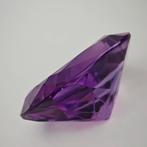 1 pcs Paars Amethist - 28.90 ct - Antwerp Laboratory for, Handtassen en Accessoires, Edelstenen, Nieuw