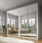 Kledingkast Malibu wit - 226 cm - Garderobekast, Maison & Meubles, Verzenden