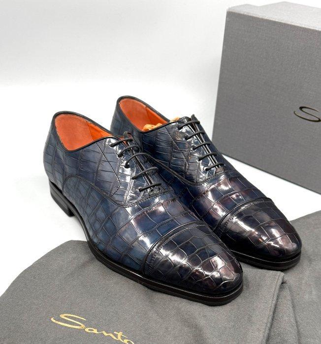 Santoni UK8-Alligator - Veterschoenen - Maat: EU 43 - Nieuw, Kleding | Heren, Schoenen