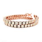 Zonder Minimumprijs - Armband - 14 karaat Roségoud - 4.10ct., Nieuw