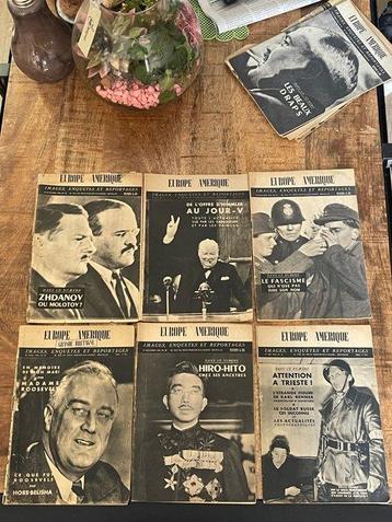 11 magazines Europa/amerika ww2 - 1945