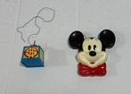 Mickey Mouse - 2 Figure - Disney - RadioTopolino & Deposito, Verzamelen, Nieuw