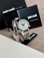Just Cavalli - Signature Snake watch silver - Zonder, Nieuw