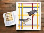 Jos Verheugen - Free after Mondrian, with Ruff and Reeve, Antiek en Kunst, Kunst | Schilderijen | Modern