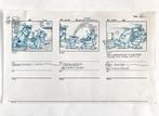 Flintstones : Original Storyboard Sheet with 3 panels Fruity, Nieuw in verpakking