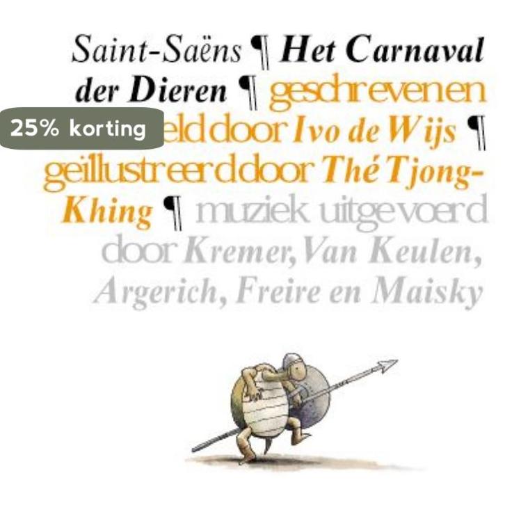 Het carnaval der dieren 9789025740573 C. Saint-Saens, Livres, Livres d'images & Albums d'images, Envoi