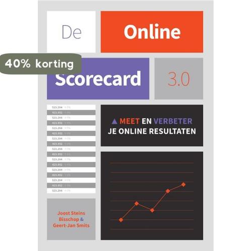 De Online Scorecard 3.0 9789043031738 Joost Steins Bisschop, Boeken, Schoolboeken, Gelezen, Verzenden