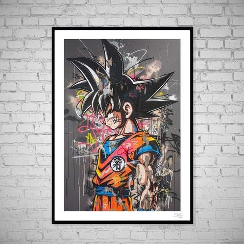 SKE - San Goku Vandalized, Antiquités & Art, Art | Peinture | Moderne