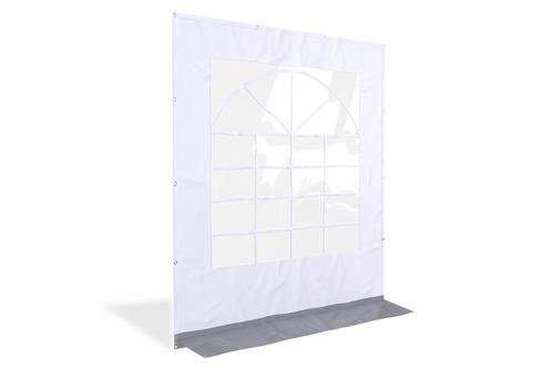 Partytent zijwand met raam | 2m breed | 2m hoog | PVC, Tuin en Terras, Partytenten, Partytent, Nieuw, Verzenden
