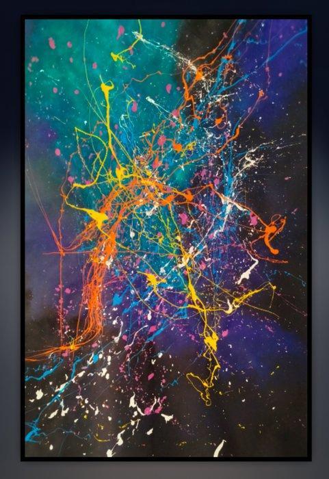 Gabriel Alba - CHROMATIC DARK 20 XXXL, Antiek en Kunst, Kunst | Schilderijen | Modern