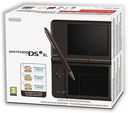 Nintendo DSi XL Zwart/Bruin in Doos (Nette Staat & Zeer M..., Games en Spelcomputers, Spelcomputers | Nintendo DS, Zo goed als nieuw