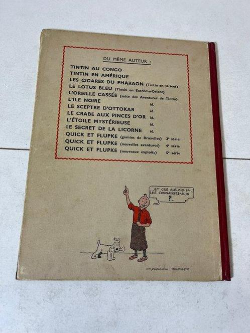 Tintin T7 - Lîle noire (A20) - C - EO couleur - 1 Album -, Boeken, Stripverhalen