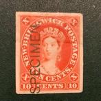 Nouveau-Brunswick 1860 - Specimen de pièce de 10 cents de la