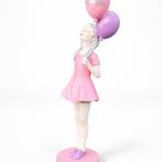 Daluxe Art - 1999 • ‘Pink Balloon Girl’ | Pop Art Sculptuur, Antiek en Kunst, Kunst | Schilderijen | Modern
