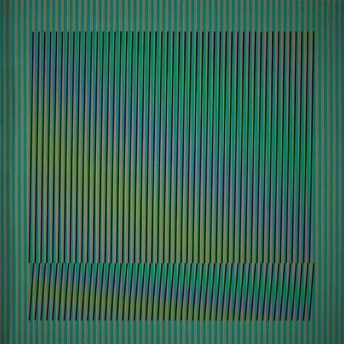 Carlos Cruz-Diez (1923-2019) - Induction chromatique -, Antiek en Kunst, Antiek | Overige Antiek