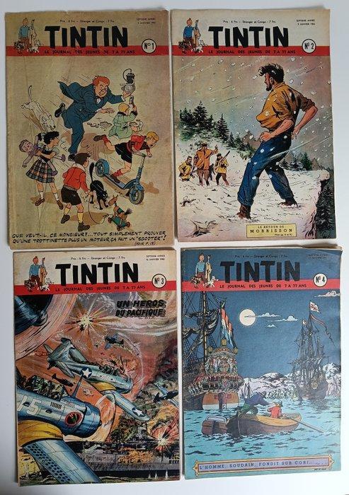 Tintin (magazine) N°1 à N°52 (sauf le N°45) - 52, Livres, BD