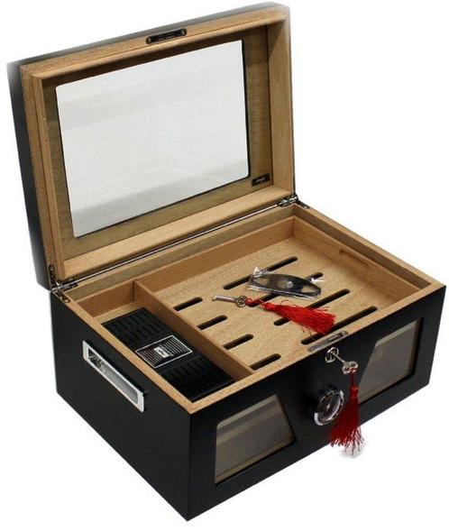 ANGELO - Zonder Minimumprijs - Humidor - Hout, Verzamelen, Rookartikelen, Aanstekers en Luciferdoosjes