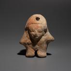 Jamacoaque, Ecuador Terracotta Figuur. 100 v.Chr.-250 n.Chr.