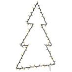 vidaXL Kerstverlichting kerstboom silhouet 115 LEDs warm wit, Verzenden, Nieuw
