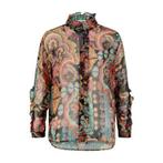 Frogbox • blouse met paisley motief • 36, Kleding | Dames, Blouses en Tunieken, Verzenden, Nieuw, Maat 36 (S), Frogbox