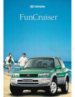 1999 TOYOTA FUN CRUISER BROCHURE NEDERLANDS, Livres, Autos | Brochures & Magazines