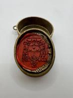 Reliekhouder - Brons, Gouden cartouche - 20e eeuw - San, Antiek en Kunst