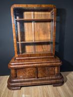 Vitrinekast - Glas, Hout - Art Deco