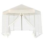 vidaXL Partytent pop-up zeshoekig met 6 zijwanden 3,6x3,1 m, Verzenden, Nieuw