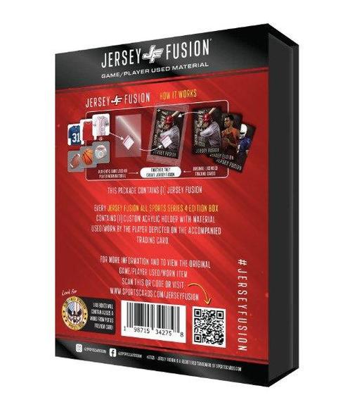 2025 Jersey Fusion Look for Game Worn Jerseys Relics - 1, Verzamelen, Stickers