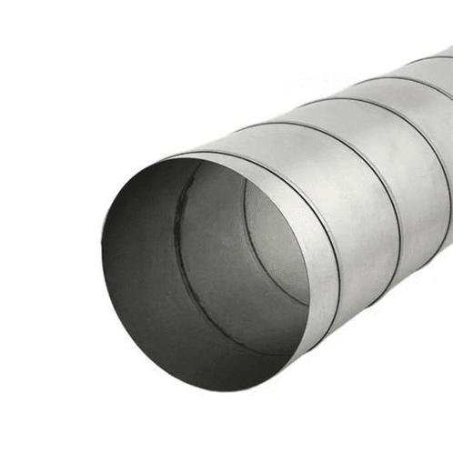 Spirobuis 250 mm | Lengte 1,5 meter | Gegalvaniseerd, Doe-het-zelf en Bouw, Ventilatie en Afzuiging, Verzenden