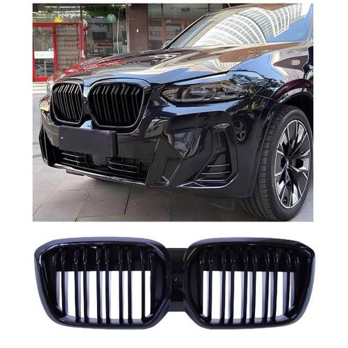 Grill nieren voor bmw ix3 g08 dubbele spijlen glanzend zwart, Auto-onderdelen, Carrosserie