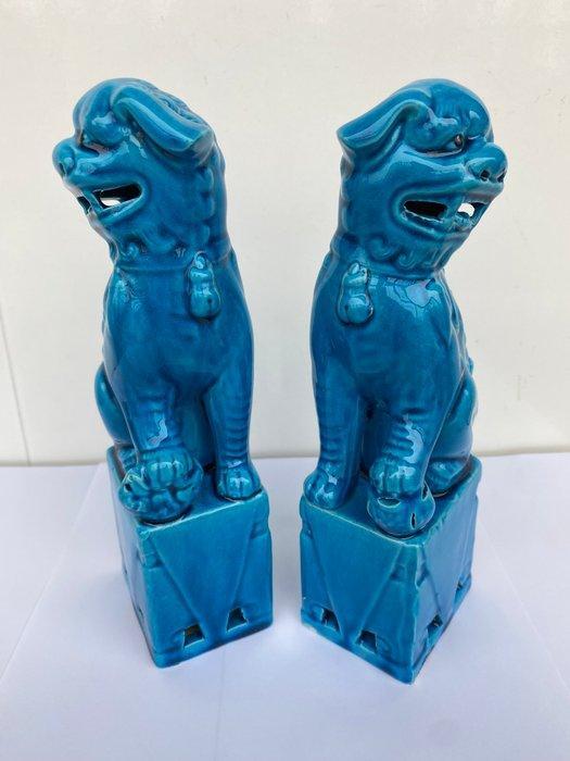 sculptuur, No - 205 mm - honden of leeuw - 2000, Antiek en Kunst, Curiosa en Brocante