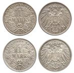 Duitsland. Wilhelm II. 1 Mark 1914 (Hamburgo) - 1914