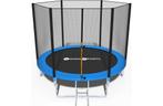 Blauwe trampoline 305 cm met randafdekking - Perfect voor..., Kinderen en Baby's, Speelgoed | Buiten | Trampolines, Ophalen of Verzenden