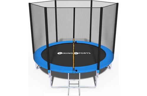 Blauwe trampoline 305 cm met randafdekking - Perfect voor..., Kinderen en Baby's, Speelgoed | Buiten | Trampolines, Nieuw, Ophalen of Verzenden