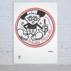 Keith Haring – Offset Lithografie, 50×70 cm, Gecertificeerd