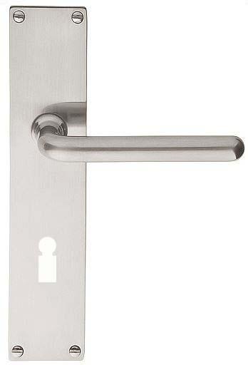 Deurklink op schild sleutelgat TIMELESS 1921MPN** mat nikkel, Doe-het-zelf en Bouw, Deuren en Vliegenramen, Nieuw