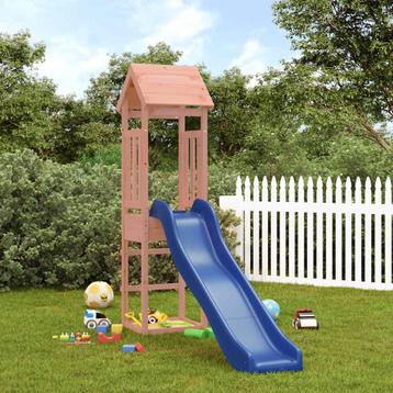 vidaXL Speelhuis massief douglashout, Kinderen en Baby's, Speelgoed | Buiten | Speeltoestellen, Verzenden, Nieuw
