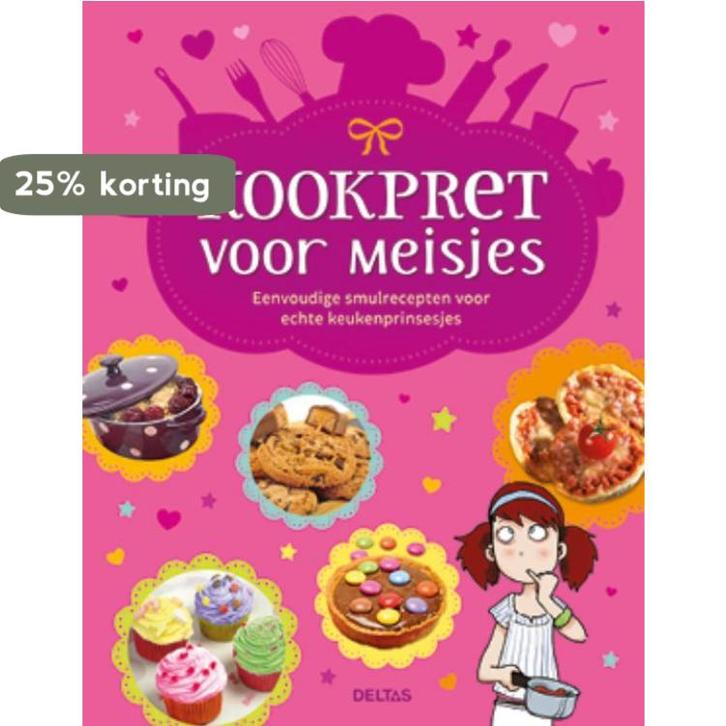 Kookpret voor meisjes 9789044746730 Christelle Chatel, Boeken, Overige Boeken, Zo goed als nieuw, Verzenden